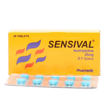 Picture of Sensival 25mg Tab 20x1s