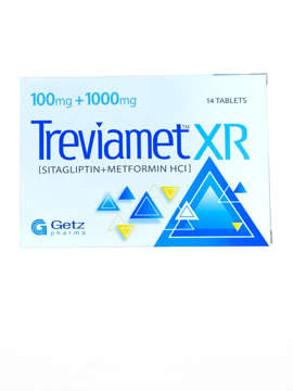 Picture of Treviamet Xr 100/1000mg 7x2s