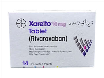 Picture of Xarelto 10mg Tab 14x1s