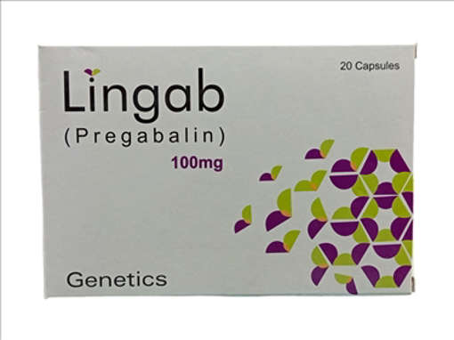 Picture of Lingab 100mg Caps 20x1s