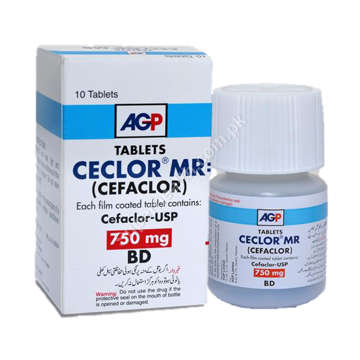Picture of Ceclor Mr 750mg Tab 10x1s