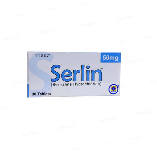 Picture of Serlin 50mg Tab 10x3s