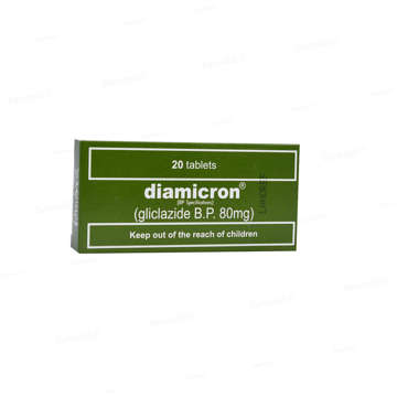 Picture of Diamicron 80mg Tab 1x20s