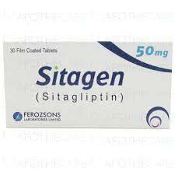 Picture of Sitagen 50mg Tab 10x3s