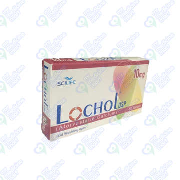 Picture of Lochol 10mg Tab 15x2s