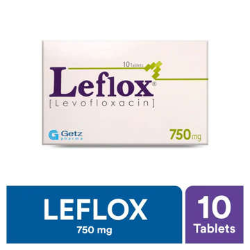Picture of Leflox 750mg Tab 10x1s