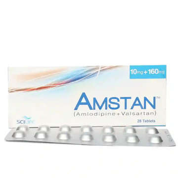 Picture of Amstan 10+160mg Tab 14x1s