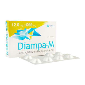 Picture of Diampa M 12.5/500mg Tab 14x1s