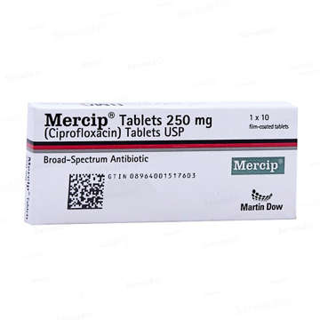 Picture of Mercip 250mg Tab 1x10s