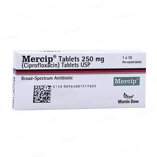 Picture of Mercip 250mg Tab 1x10s