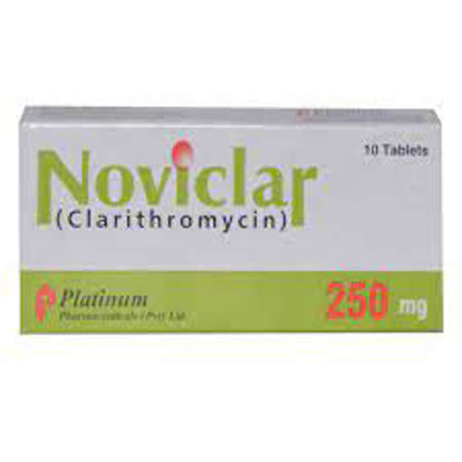 Picture of Noviclar 250mg Tab 10x1s