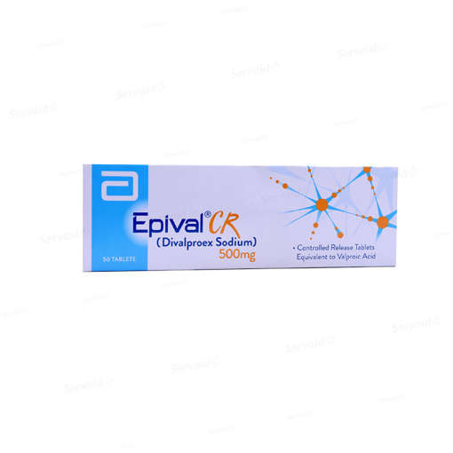 Picture of Epival Cr 500mg Tab 1x50s