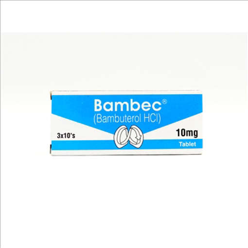Picture of Bambec 10mg Tab 10x3s