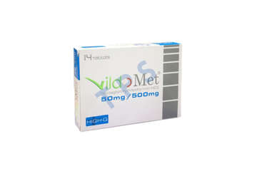 Picture of Vildomet 50/500mg Tab 7x2s