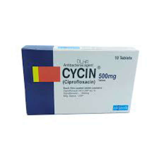 Picture of Cycin 500mg Tab 1x10s