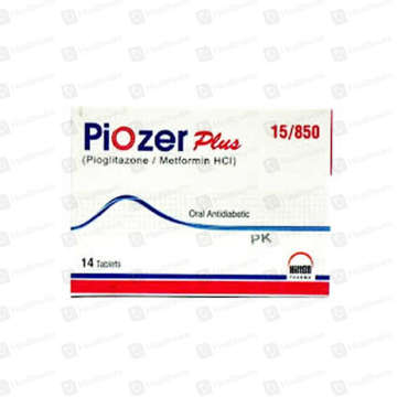 Picture of Piozer Plus 15/850mg Tab 7x2s
