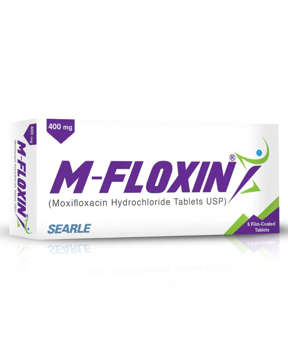 Picture of M Floxin 400mg Tab 5x1s