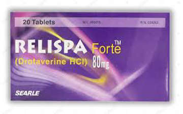 Picture of Relispa Forte 80mg Tab 10x2s