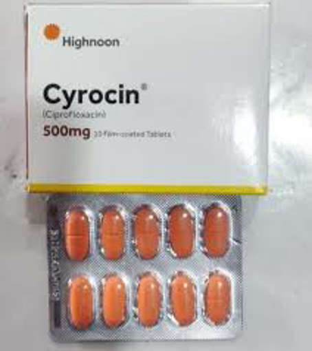 Picture of Cyrocin 500mg Tab 1x10s