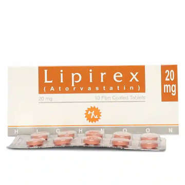 Picture of Lipirex 20mg Tab 10x2s