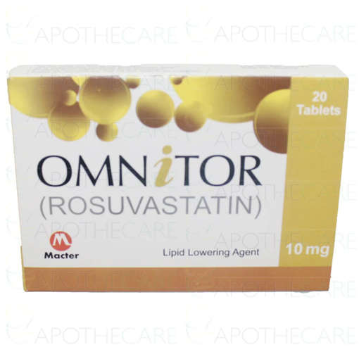 Picture of Omnitor 10mg Tab 20x1s