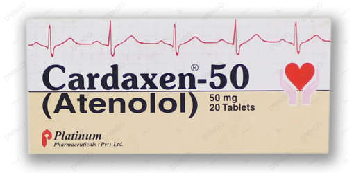 Picture of Cardaxen 50mg Tab 10x2s