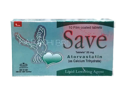 Picture of Save 20mg Tab 10x1s
