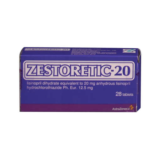 Picture of Zestoretic 20mg Tab 1x28s