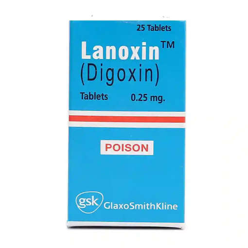 Picture of Lanoxin 0.25mg Tab 25x1s