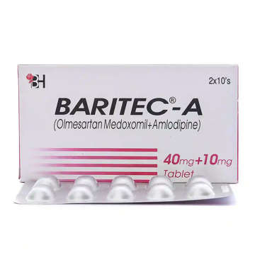 Picture of Baritec A 40/10mg Tab 20x1s