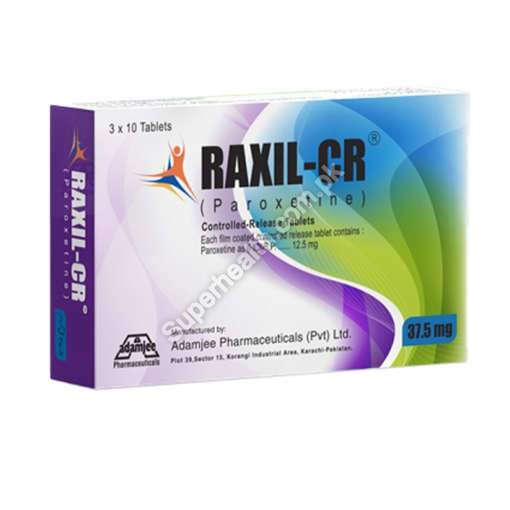 Picture of Raxil Cr 37.5mg Tab 10x1s