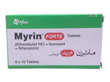 Picture of Myrin Forte Tab 10x8s