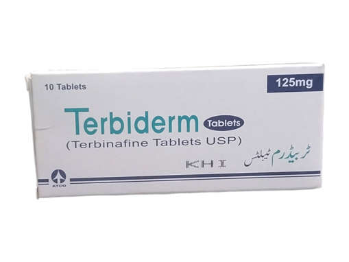 Picture of Terbiderm 125mg Tab 1x10s