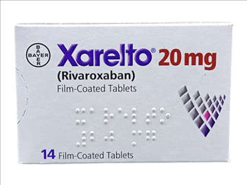 Picture of Xarelto 20mg Tab 14x1s