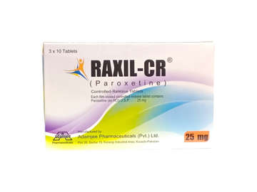 Picture of Raxil Cr 25mg Tab 10x3s
