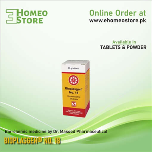 Picture of Bioplasgen 18 Tab 20g