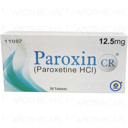 Picture of Paroxin Cr 12.5 Mg Tab 10x3s