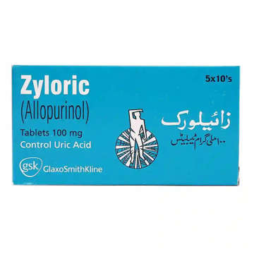 Picture of Zyloric 100mg Tab 10x5s