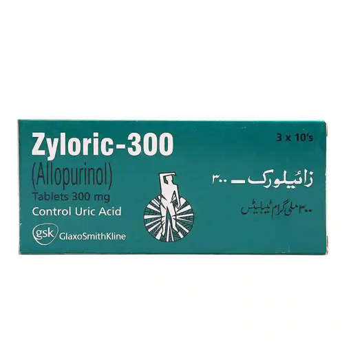 Picture of Zyloric 300mg Tab 10x3s