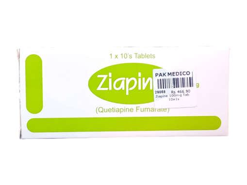 Picture of Ziapine 100mg Tab 10x1s