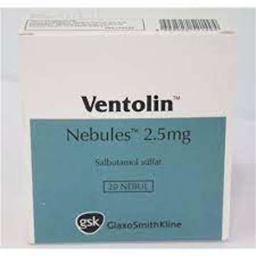 Picture of Ventolin 2.5mg Nebules 5x4 Imp