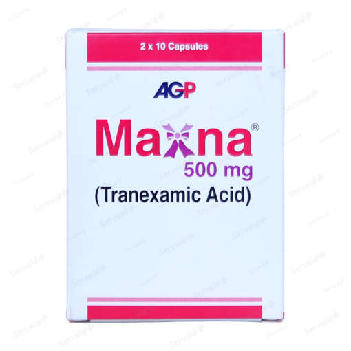 Picture of Maxna 500mg Cap 10x2s