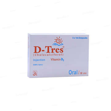 Picture of D Tres Vitamin D3 Inj 1s