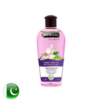 Picture of Hemani Garlic Hair Oil 100ml