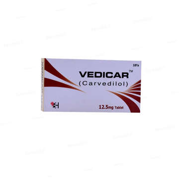 Picture of Vedicar 12.5mg Tab 10x1s