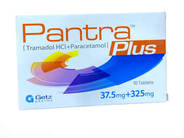 Picture of Pantra Plus 37.5+325mg Tab 10x1s