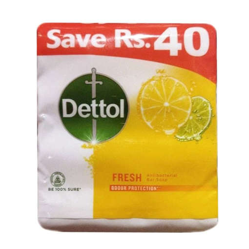 Picture of Dettol Soap 125g X 4s Fresh
