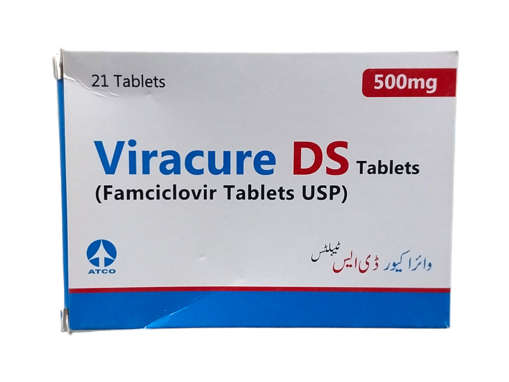Picture of Viracure Ds 500mg Tab 21x1s