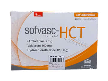 Picture of Sofvasc Hct 5/160/12.5mg Tab 14x2