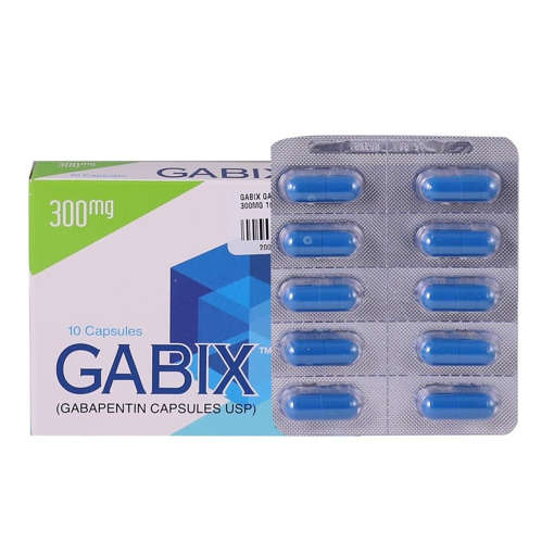 Picture of Gabix 300mg Cap 1x10s